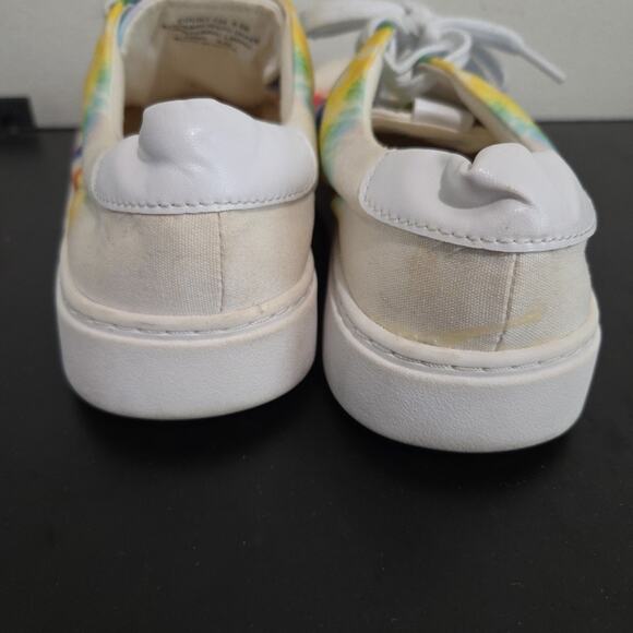 Polo Ralph Lauren Woman's Court Tie Dye Canvas Size 8.5 - Picture 7 of 9